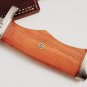 14.5" Inch Custom HandMade Forged Damascus Steel with Raindrop Pattern Hunting Knife