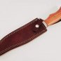 14.5" Inch Custom HandMade Forged Damascus Steel with Raindrop Pattern Hunting Knife