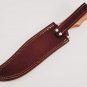 14.5" Inch Custom HandMade Forged Damascus Steel with Raindrop Pattern Hunting Knife