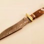 Coustom handmade Forged Damascus Steel Hunting knife 100% Handmade Damascus