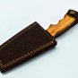 9.5'' Custom Hand Made Forged knife Hunter Knife Damascus Steel Knife Handle Koa