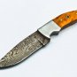 Coustom handmade Forged Damascus Steel Hunting knife 100% Handmade Damascus