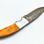 Coustom handmade Forged Damascus Steel Hunting knife 100% Handmade Damascus