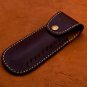 9.75" Handmade Damascus Folding Pocket Custom hand made Blade Straight Razor very sharp