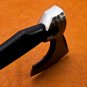 20" Custom Hand Made Forged D2 Steel Hunting Axe Fixed Blade Leather Handle Wood