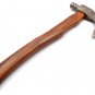 19"Hand Forged Handmade Damascus Steel Blade Knife| Hatchet| AXE walnut Wood| Integral