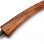 19"Hand Forged Handmade Damascus Steel Blade Knife| Hatchet| AXE walnut Wood| Integral