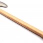 Custom Hand Made Forged D2 Steel Hunting Axe Fixed Blade Leather Handle Wood With Leather Sheath