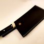 14 Inch Custom HandMade Hand Forged Damascus Steel Rain Drop Patren Chef Meat Cleaver Fixed