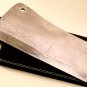 14 Inch Custom HandMade Hand Forged Damascus Steel Rain Drop Patren Chef Meat Cleaver Fixed