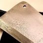 14 Inch Custom HandMade Hand Forged Damascus Steel Rain Drop Patren Chef Meat Cleaver Fixed