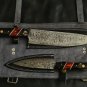 Damascus Knives BBQ all season Custom handmade Damascus steel kitchen/Chef knife set