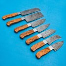 Damascus Chef Knife Vintage Knife Forged Steel Knife Perfect Gift Handcrafted Kitchen