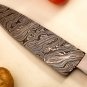 Damascus Chef Knife Vintage Knife Forged Steel Knife Perfect Gift Handcrafted Kitchen Assortment