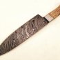Damascus Chef Knife Vintage Knife Forged Steel Knife Perfect Gift Handcrafted Kitchen Assortment