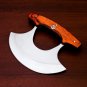 Handmade D2 Steel Chef Kitchen Ulu Knife Heavy Duty D2 Steel Comes With Leather Sheath