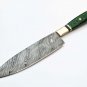 13" Damascus Chef Knife Vintage Knife Forged Steel Knife Perfect Gift Handcrafted Kitchen