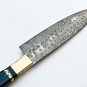 13" Damascus Chef Knife Vintage Knife Forged Steel Knife Perfect Gift Handcrafted Kitchen
