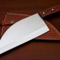Handmade D2 Steel Cleaver Chopper Chef Kitchen Knife Heavy Duty D2 Steel Cleaver Comes