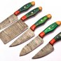 Damascus Chef Knife Vintage Knife Forged Steel Knife Perfect Gift Handcrafted Kitchen
