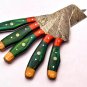 Damascus Chef Knife Vintage Knife Forged Steel Knife Perfect Gift Handcrafted Kitchen