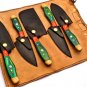 Damascus Chef Knife Vintage Knife Forged Steel Knife Perfect Gift Handcrafted Kitchen