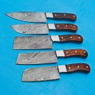Damascus Chef Knife Vintage Knife Forged Steel Knife Perfect Gift Handcrafted Kitchen