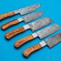 Damascus Chef Knife Vintage Knife Forged Steel Knife Perfect Gift Handcrafted Kitchen