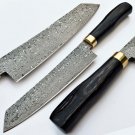Damascus Chef Knife Vintage Knife Forged Steel Knife Perfect Gift Handcrafted Kitchen
