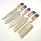 Damascus Chef Knife Vintage Knife Forged Steel Knife Perfect Gift Handcrafted Kitchen Assortment