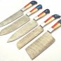 Damascus Chef Knife Vintage Knife Forged Steel Knife Perfect Gift Handcrafted Kitchen Assortment