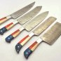 Damascus Chef Knife Vintage Knife Forged Steel Knife Perfect Gift Handcrafted Kitchen Assortment