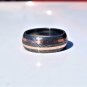 Damascus Steel Ring Band Copper Outer Liner Steel Shall Custom Width Handmade Damascus Ring