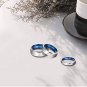 Titanium Rings 6MM Wedding Band in Comfort Fit Matte for Men Women Wedding Band Ring