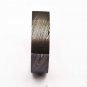 Damascus Steel Ring Band Custom Width Handmade Damascus Ring Twisted Damascus