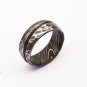 Damascus Steel Ring Band Custom Width Handmade Damascus Ring Men Wedding Ring Men Engagement
