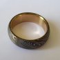 Damascus Steel Ring Band Brass Shall Custom Width Handmade Damascus Ring Men Wedding Ring