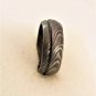 Damascus Steel Ring Band Custom Width Handmade Damascus Ring Men Wedding Ring Men Engagement