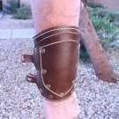 Handmade Leather Wrist Gauntlets Cuff Sheath Arm Bands Renaissance Pirate Costume Punk
