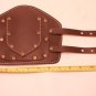 Handmade Leather Wrist Gauntlets Cuff Sheath Arm Bands Renaissance Pirate Costume Punk
