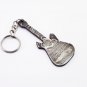 3" Handmade Custom Hand Forged Damascus Steel keychain GUITAR