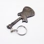 3" Handmade Custom Hand Forged Damascus Steel keychain GUITAR