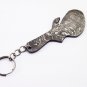 3" Handmade Custom Hand Forged Damascus Steel keychain GUITAR