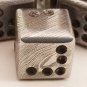 16MM Damascus Dice 20 Dollar per Dice / Hand Forged Steel / Damascus Steel