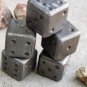 16MM Damascus Dice 20 Dollar per Dice / Hand Forged Steel / Damascus Steel