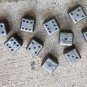 16MM Damascus Dice 20 Dollar per Dice / Hand Forged Steel / Damascus Steel
