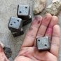 1'' Damascus Dice Per Dice 30 Dollar Hand Forged Steel / Damascus Steel / Reenactment Gift