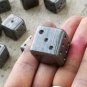 1'' Damascus Dice Per Dice 30 Dollar Hand Forged Steel / Damascus Steel / Reenactment Gift