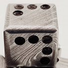 20MM Damascus Dice 23 Dollar per Dice / Hand Forged Steel / Damascus Steel