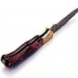 Handmade Damascus Folding Pocket knife Hunting knife 100% Handmade